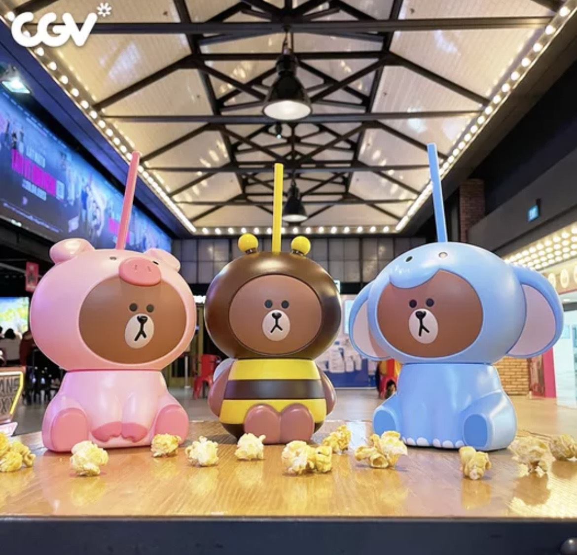 Ly nước chính hãng CGV Cinema - Jungle Brown