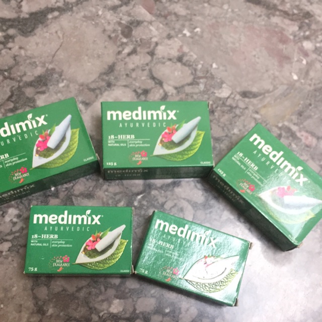 Combo Xà phòng khử khuẩn mụn lưng thảo dược - medimix 9 herbs