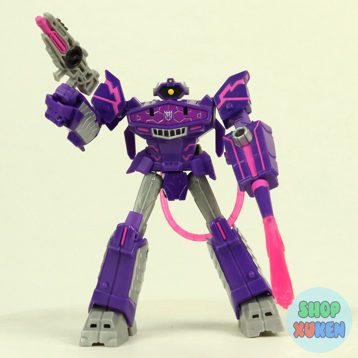 Shockwave Robot Biến Hình Đại Chiến Transformers Cyberverse Adventures Cao Đến 14cm