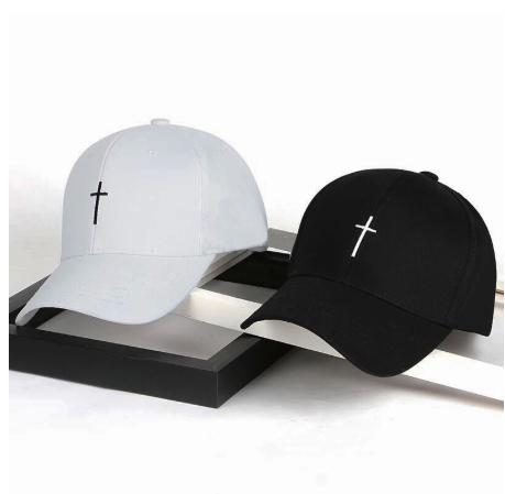 [HCM]Mũ lưỡi trai thêu chữ thập - mũ lưỡi trai chất lượng