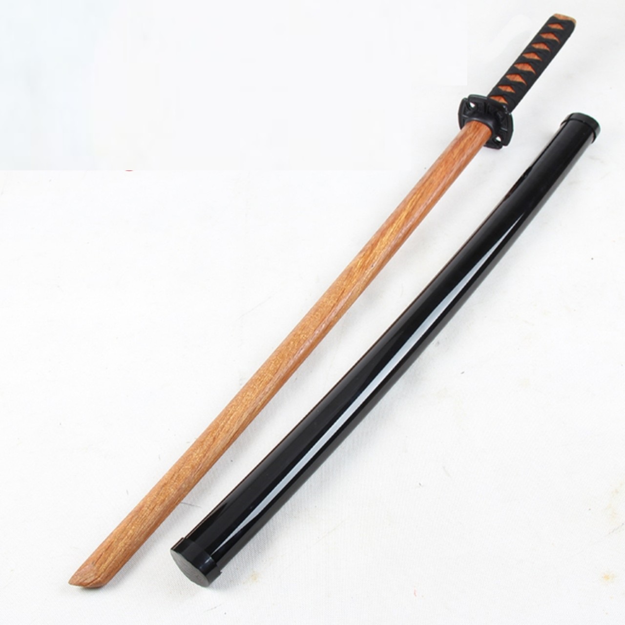 Kiếm nhật katana làm bằng gỗ cứng dài 1m dùng để tập võ, tập thể lực, luyện kiếm, trưng bày đồ phong thủy hoặc cosplay nhân vật anime.
