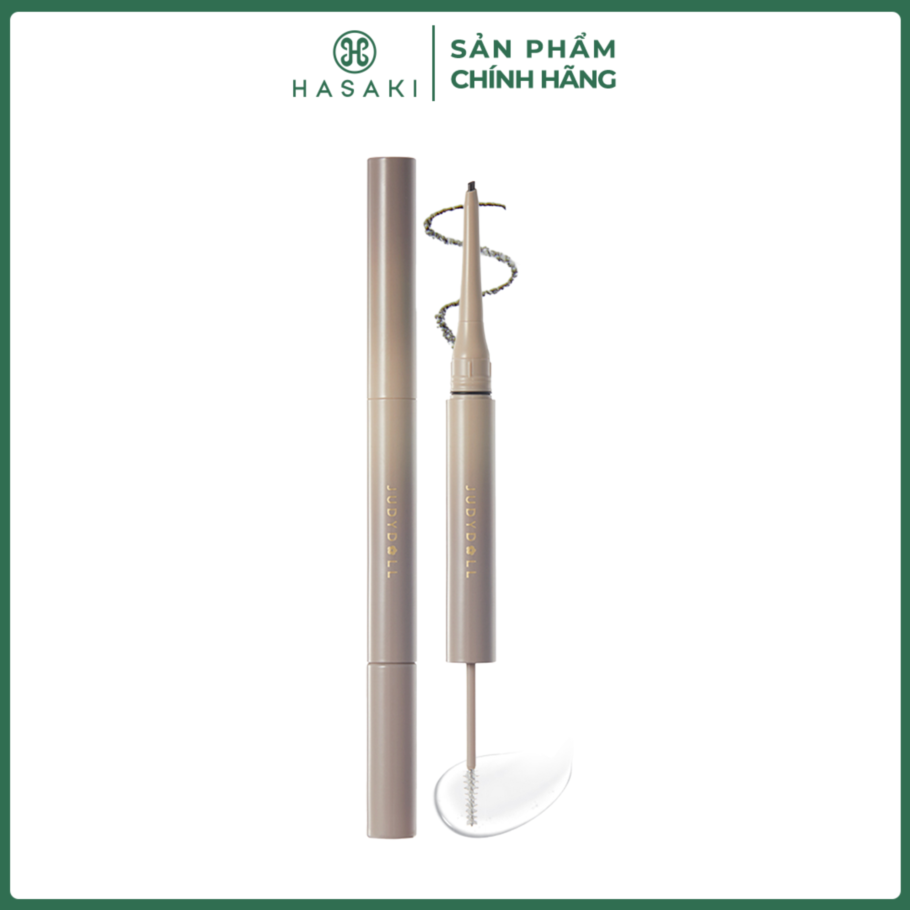 Chì Kẻ Mày Judydoll Duo Eyebrow Pencil 2 Đầu Bền Màu Hasaki Sản Phẩm Chính Hãng