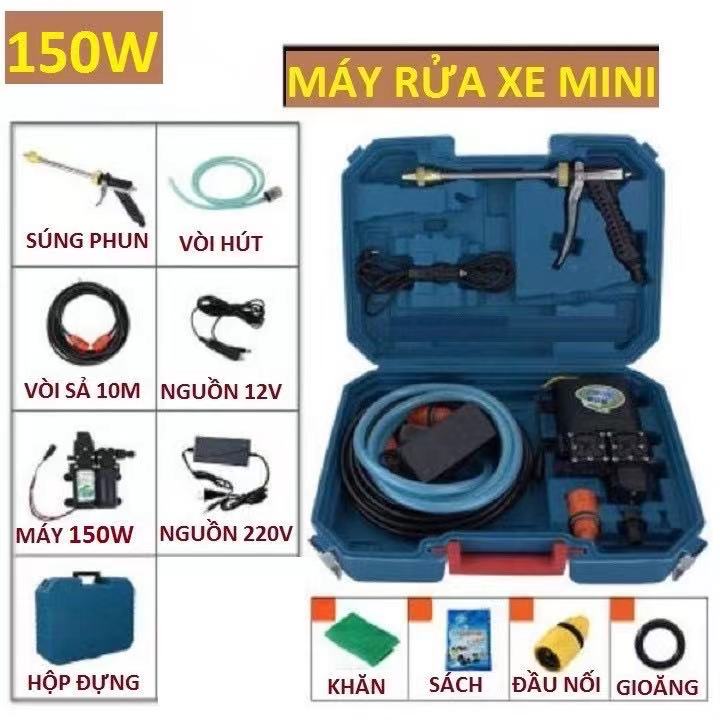 Máy rửa xe mini 150w
