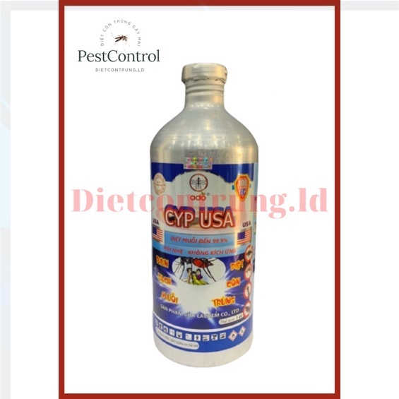 [ cyp usa 100ec - dòng diệt muỗi chai nhôm ]