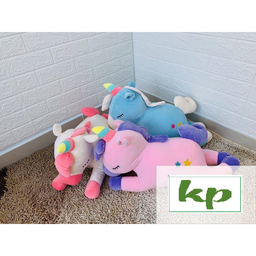 Gối mền ngựa pony 3 trong 1 siêu cute, nỉ nhung cực mịn, chăn gối văn phòng