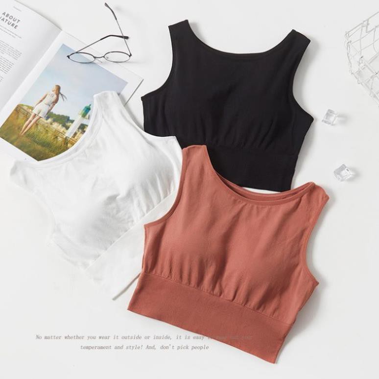 Áo bra croptop kiểu dáng thể thao năng động
