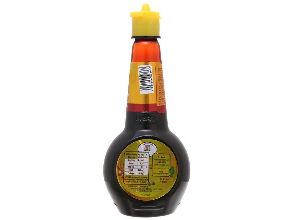 Nước tương hảo hạng Maggi chai 200ml