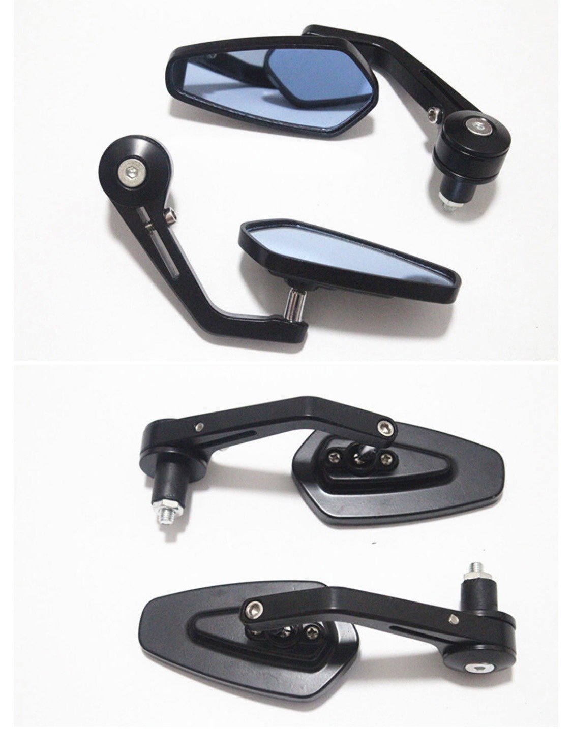 [HCM]Cặp Kính Gù OVAL Chiếu Hậu Gắn Tay Lái Dành Cho Nhiều Dòng Xe