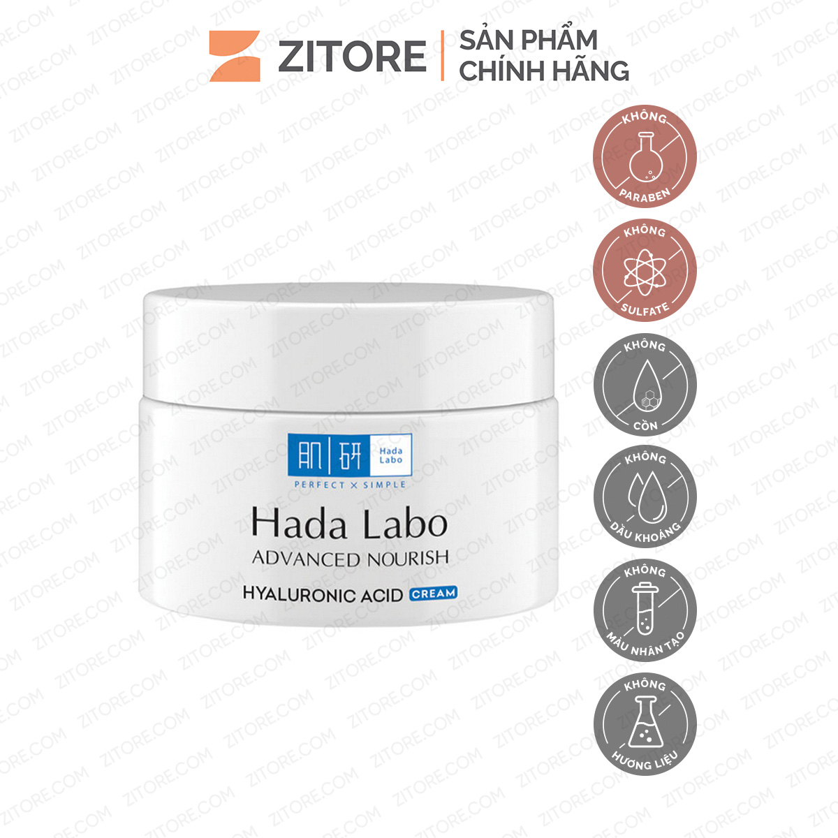 Kem dưỡng ẩm hada labo tối ưu cho mọi loại da 50g - sản phẩm chính hãng tại zitore