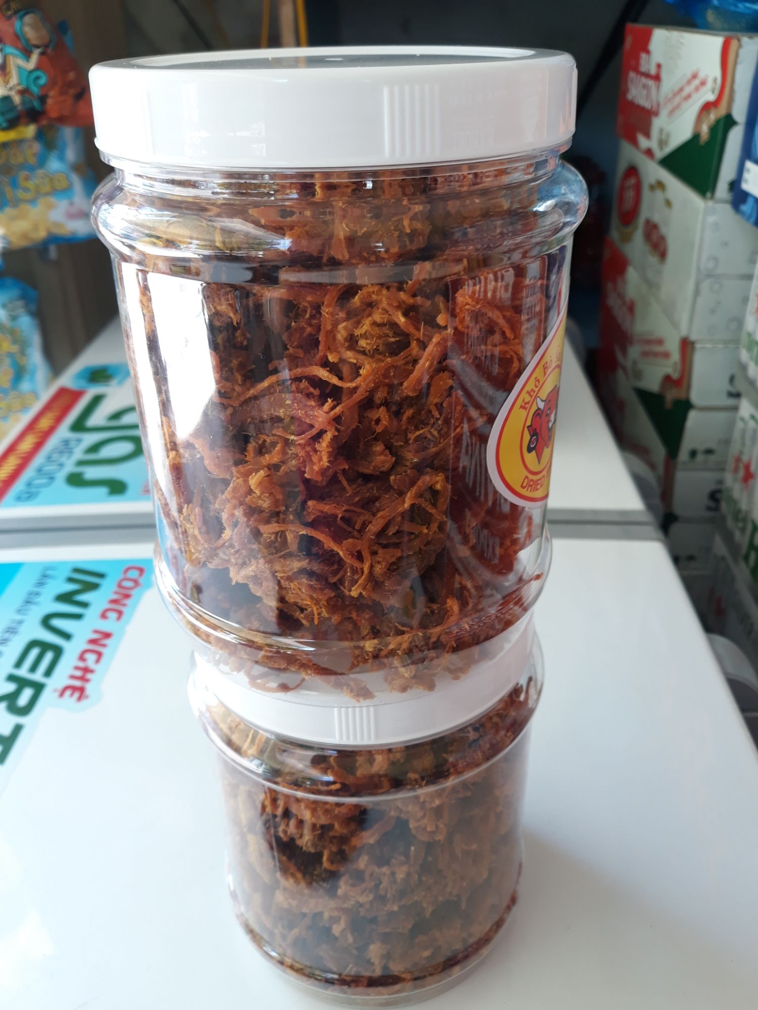 Bò khô xé sợi 300g loại ngon.