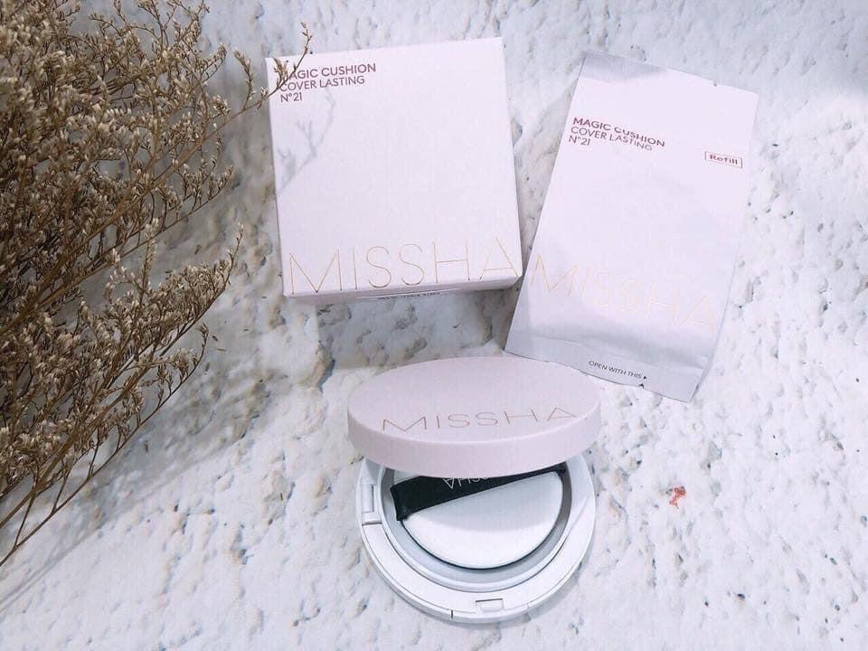 Phấn nước mỏng mịn lâu trôi chống nắng SPF50+ PA+++ Missha Hàn Quốc