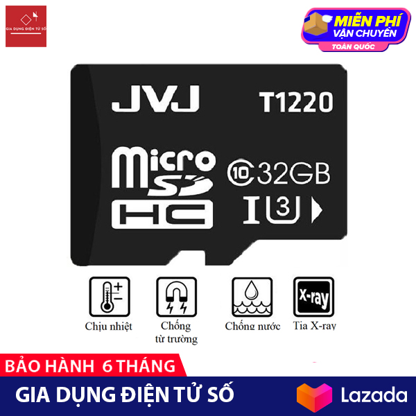 Thẻ nhớ 16GBG Class10 – Thẻ nhớ 16GBG dùng cho Camera IP wifi cam hành trình loa đài ASUS VIVO XIAOMI SAMSUNG và các dòng điện thoại cũng như loa Bluetooth Tương thích với mọi thiết bị BH 2 năm Thẻ nhớ Micro