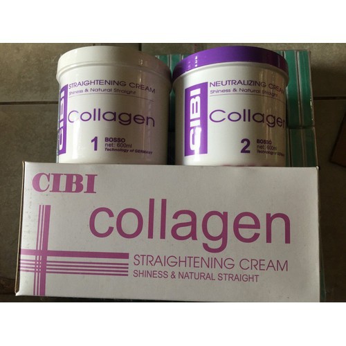 Cặp thuốc duỗi tóc cibi 1000ml