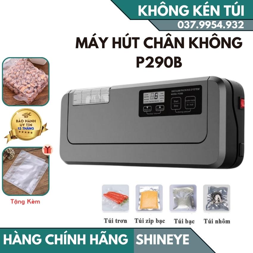 Máy hút chân không thực phẩm P290B, máy hút chân không tự động, máy hút chân không cao cấp, máy hút chân không đồ ăn - Bảo hành 12 tháng - Máy hút chân không không kén túi, máy hút chân ko, máy hút chân không mọi loại túi