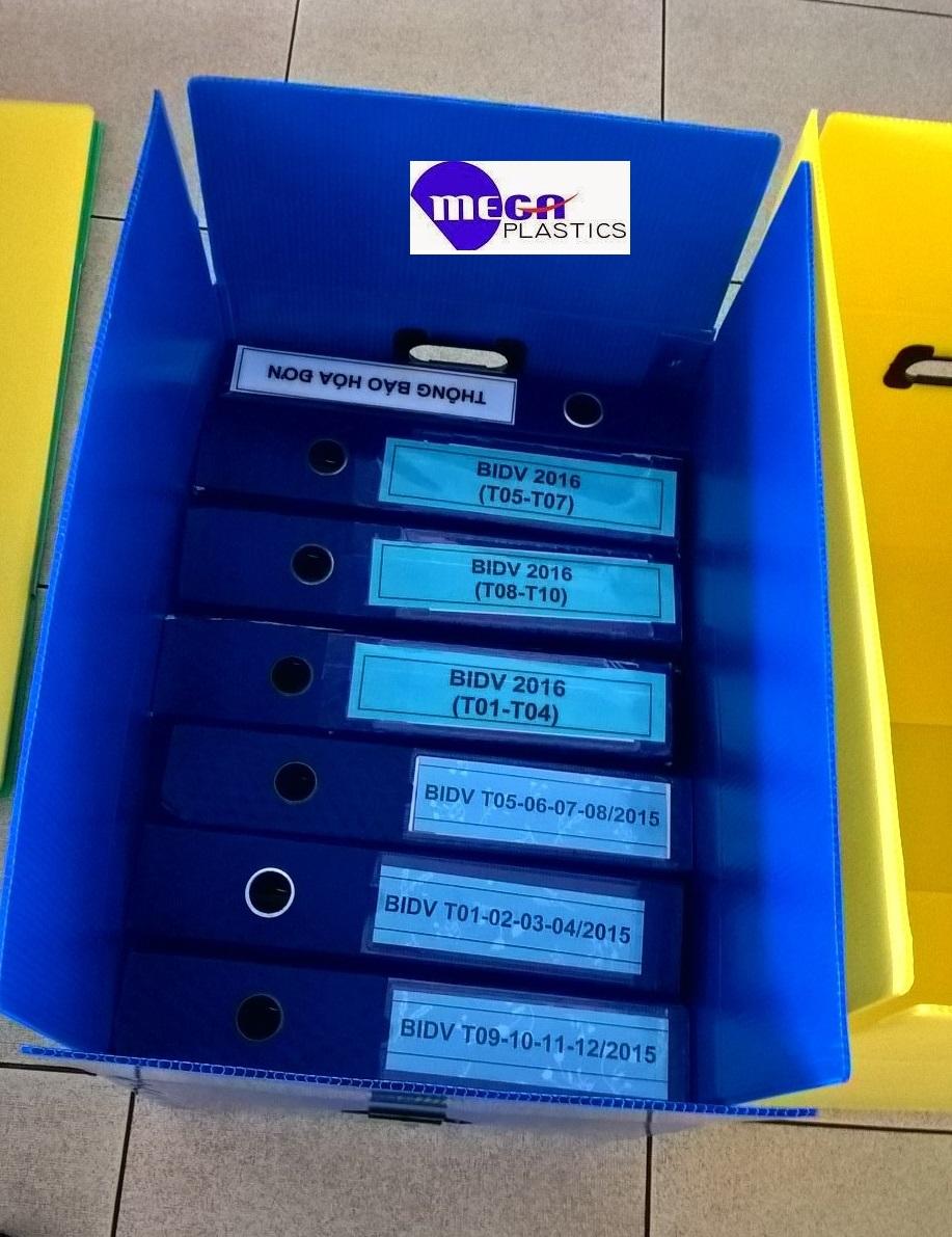 Bộ 20 thùng nhựa đựng hồ sơ (50*35*35cm)