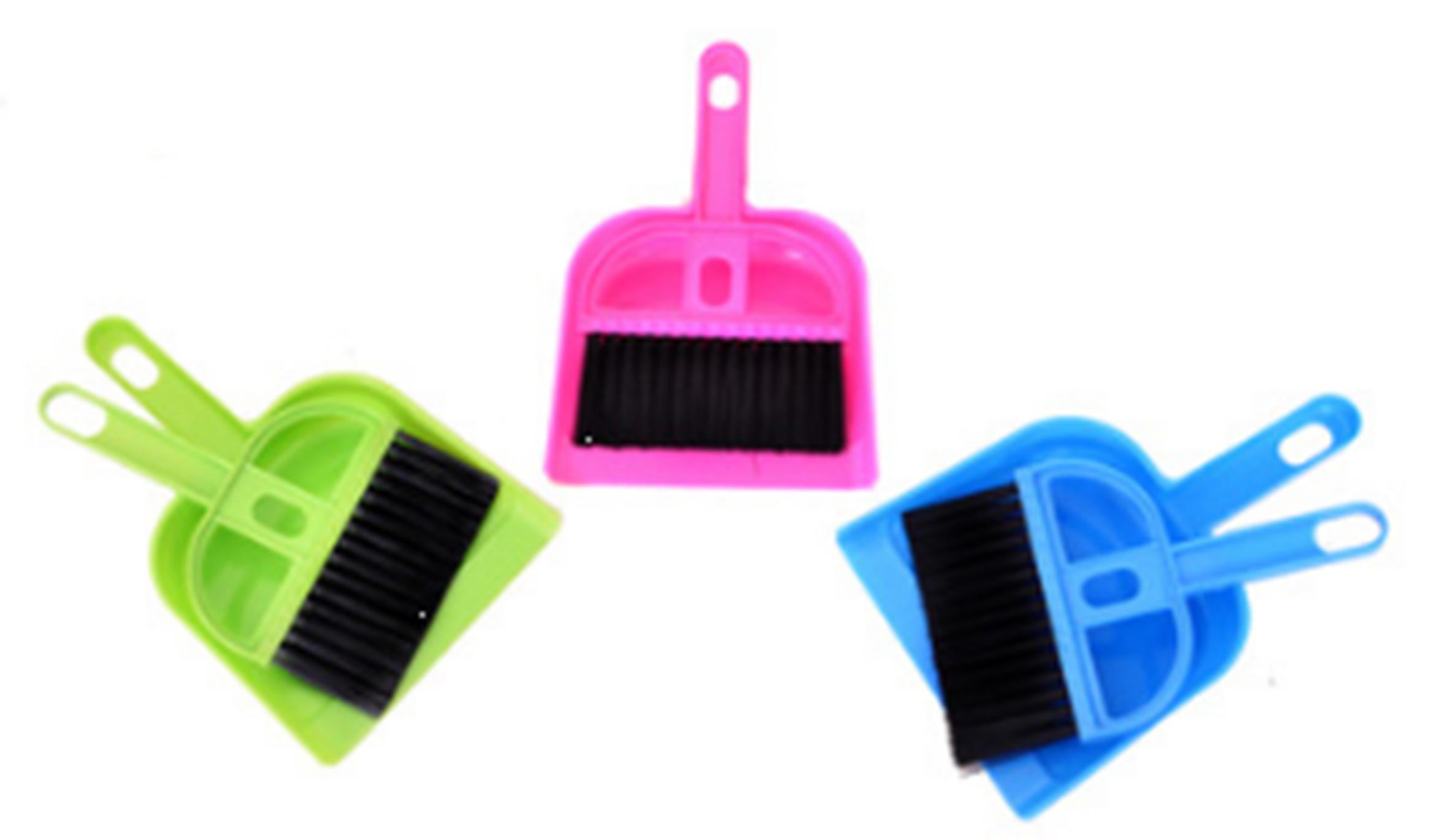 Bộ chổi quét bụi và ki hốt rác mini