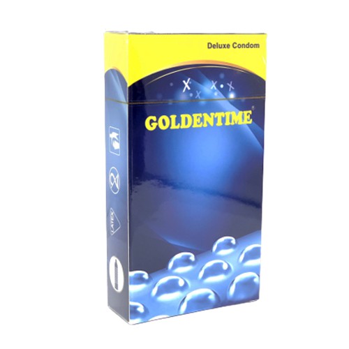Bao cao su Goldentime gai – Hộp 10 cái
