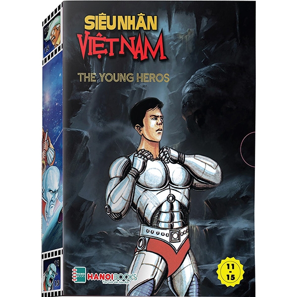 Fahasa - Boxset Siêu Nhân Việt Nam - Bộ 5 Tập - Từ Tập 11 Đến Tập 15