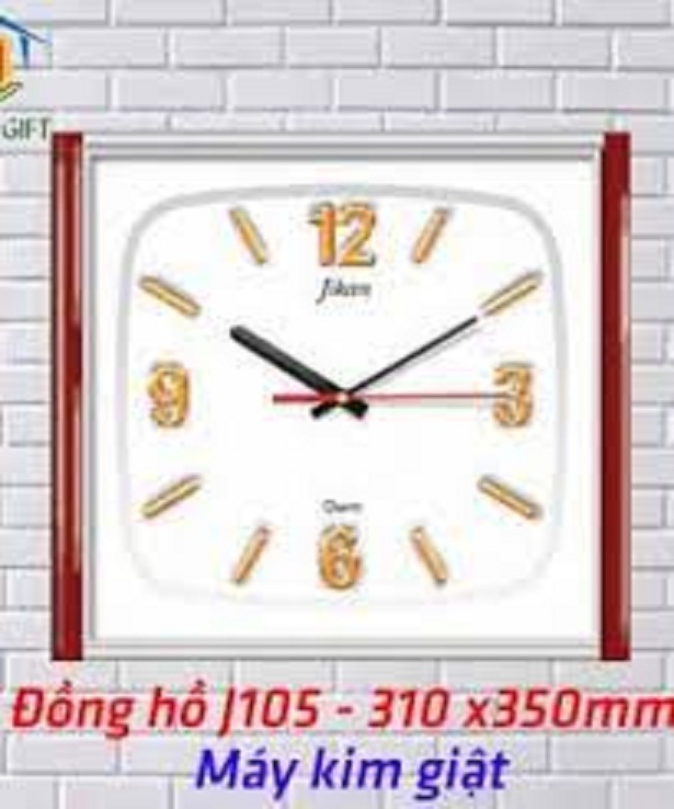 Đồng hồ treo tường jikan j105.