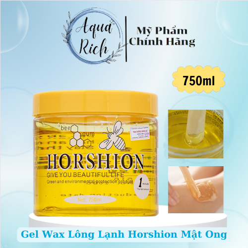 Gel wax lông lạnh horshion mật ong gel tẩy lông 750ml