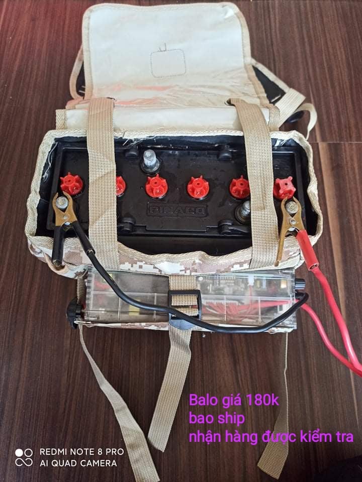 Balo bình axit 25ah-45ah