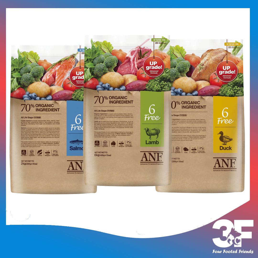 Thức ăn hạt hữu cơ anf 6 free cho chó bao 2kg/6kg