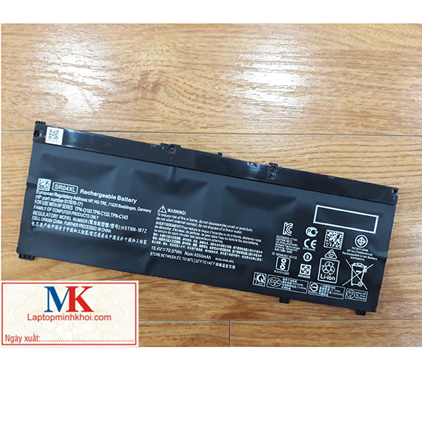 Pin Laptop HP Pavilion 15-CX 15-CE 15-CB Type SR03XL SR04XL