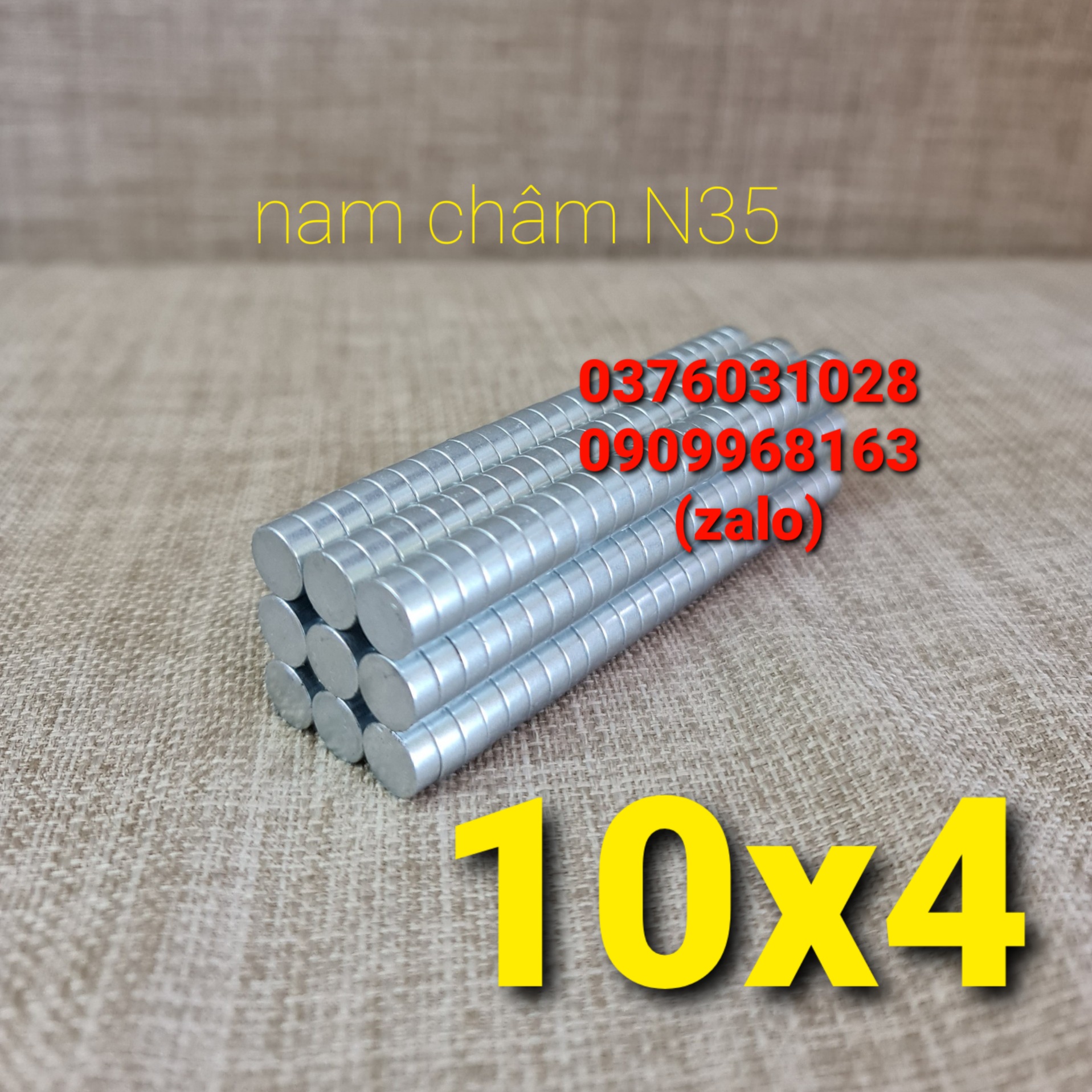 Nam châm vĩnh cửu 10x4