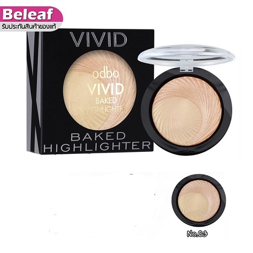 Phấn bắt sáng ODBO vivid baked Highlighter