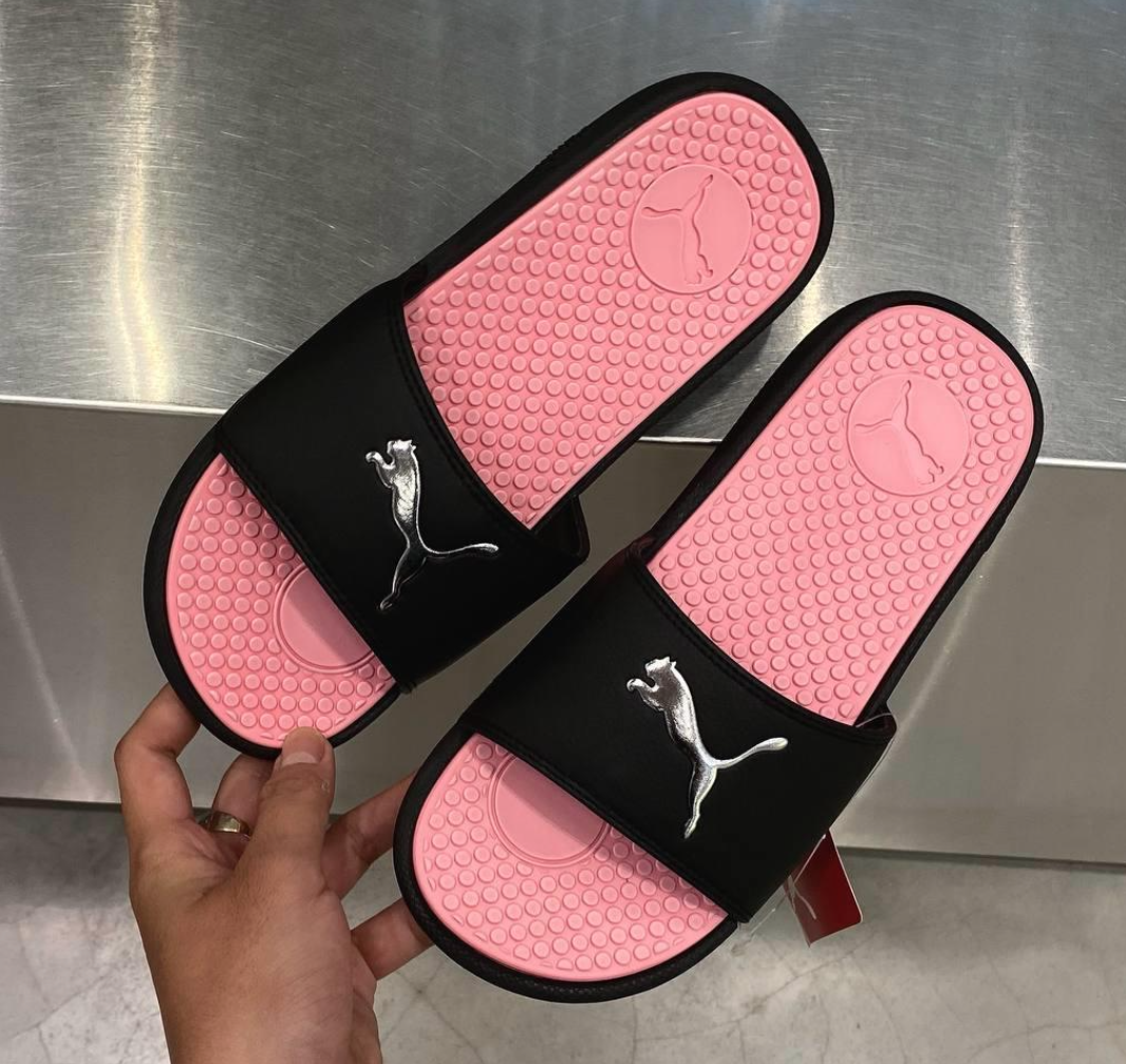 Dép Chính Hãng Puma Cool Cat Black Pink Shop Xám Store