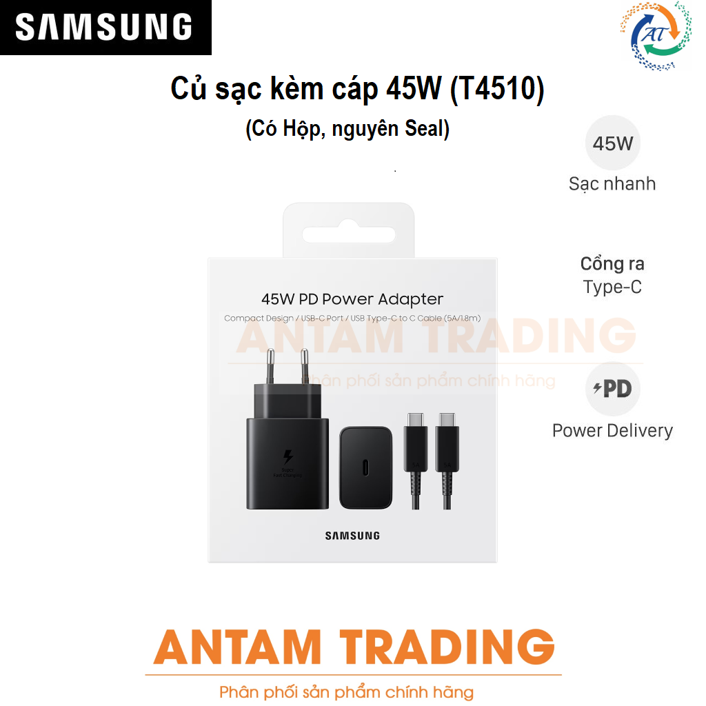 Bộ sạc samsung 45w - hàng chính hãng