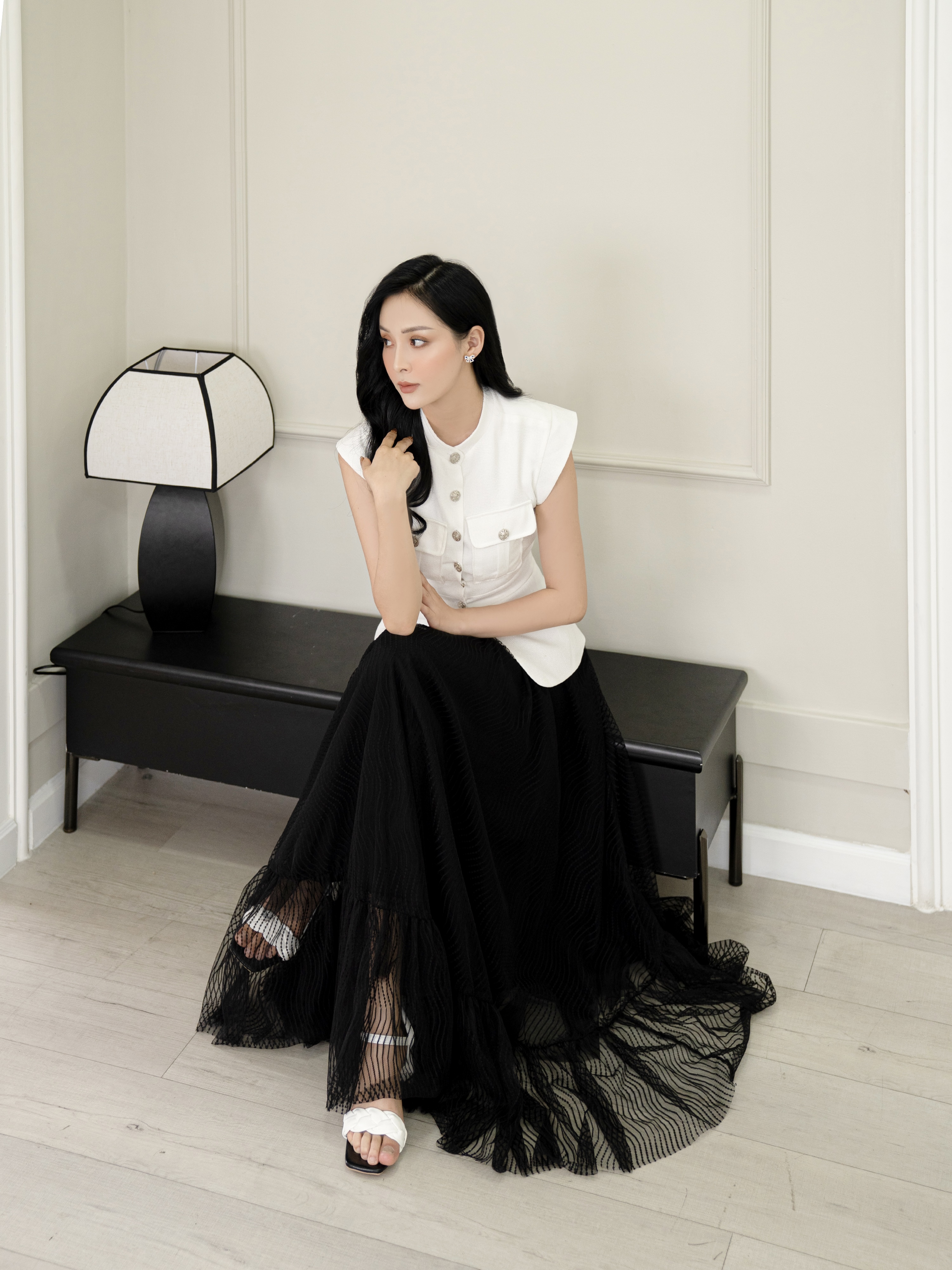 Chân váy lưới - Blessing Skirt - Orli Label