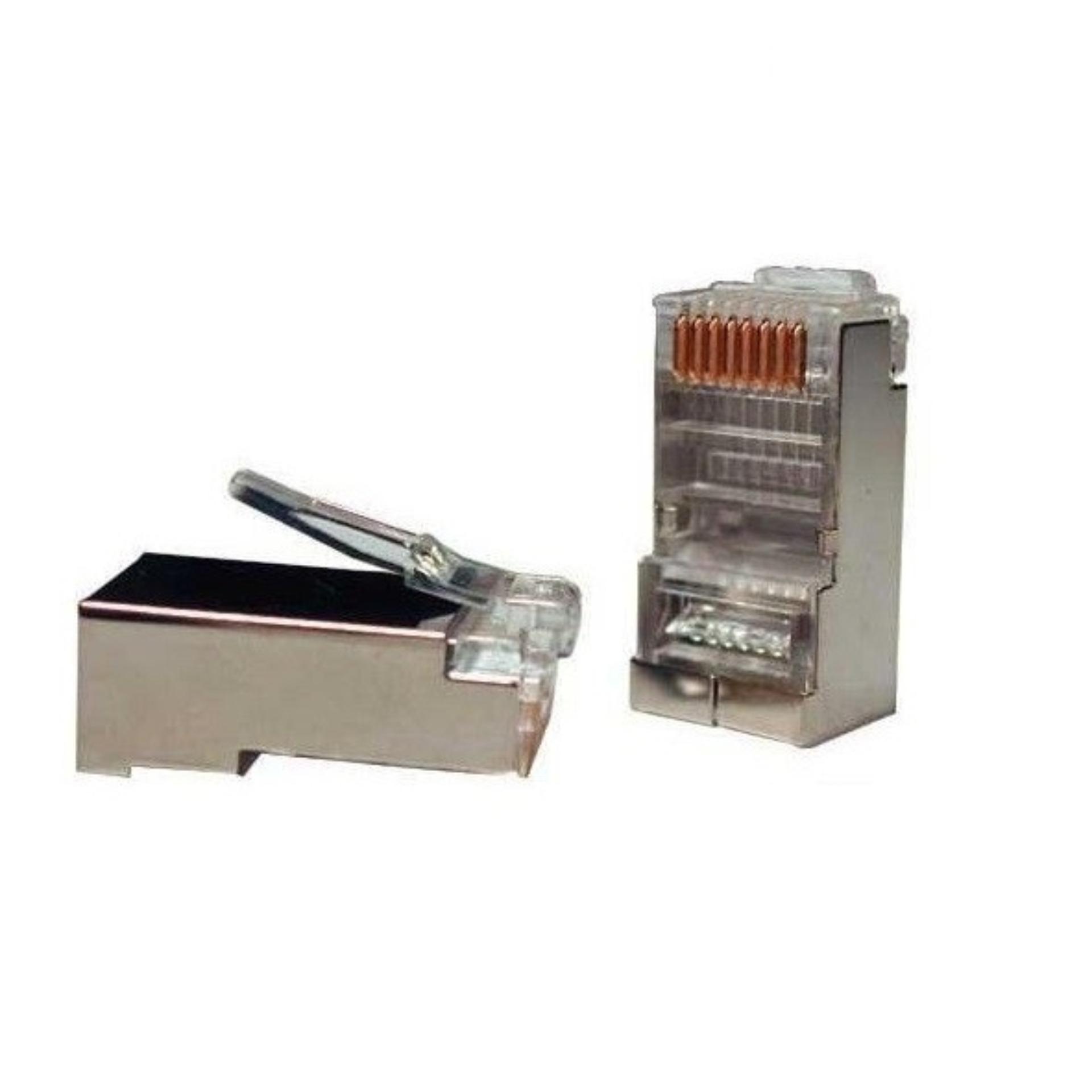 Hộp 100 đầu hạt mạng RJ45 bọc sắt chống nhiễu