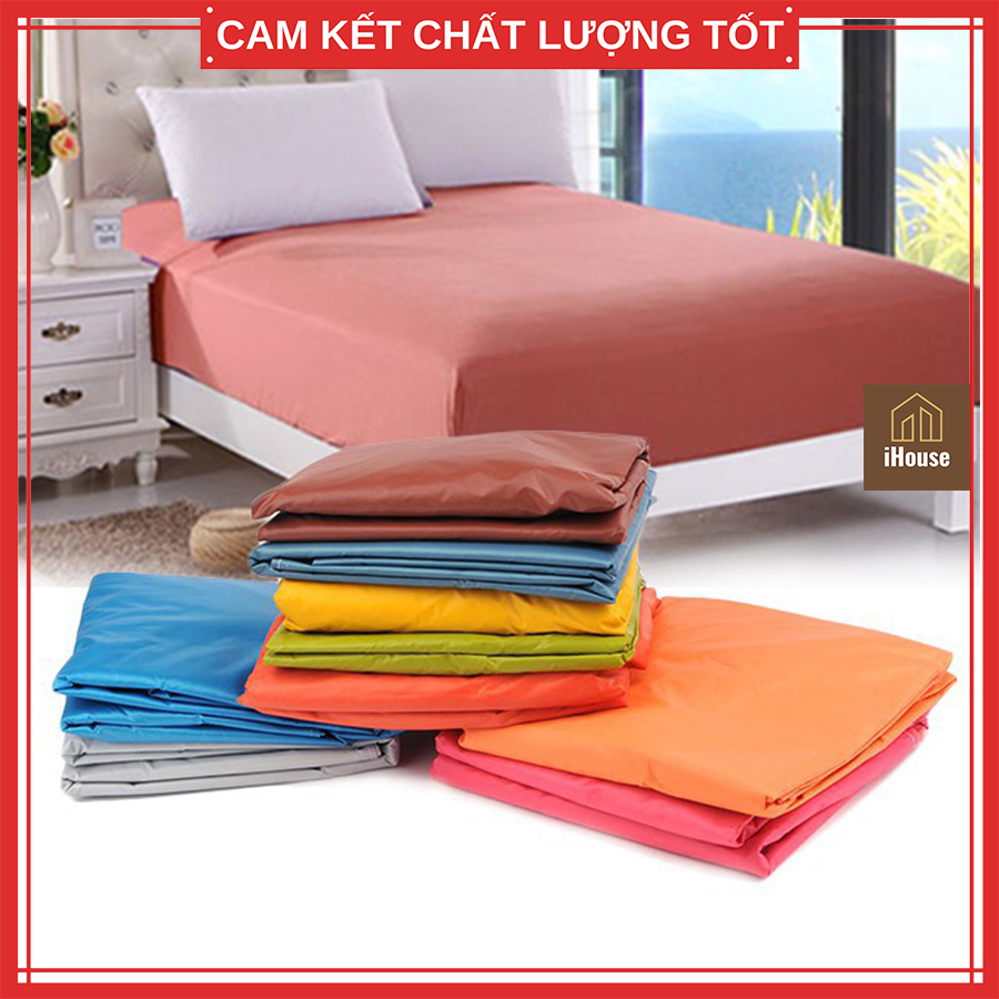 Ga chống thấm cotton, Ga giường chống thấm 1m8, 1m6 Ga chống thấm nước đa năng bảo vệ đệm