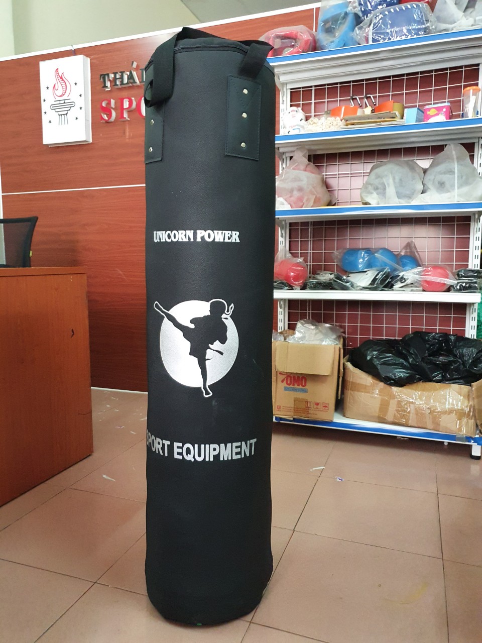 Bao cát dồn sẵn dây dù 1m