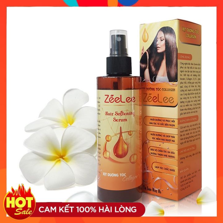 Xịt dưỡng tóc zeelee xịt dưỡng tóc collagen 200ml e14