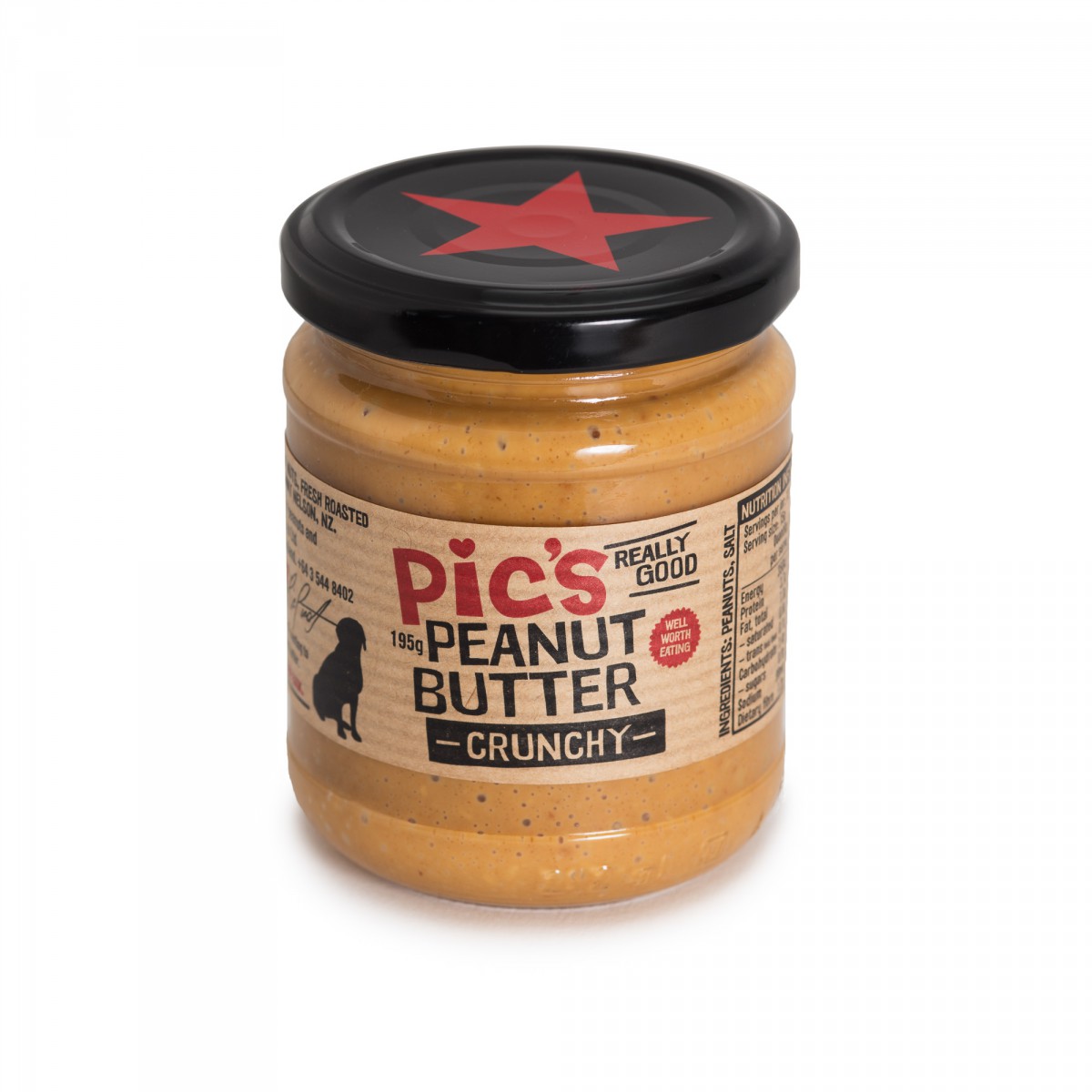 BƠ ĐẬU PHỘNG NGHIỀN HẠT PIC'S 195G