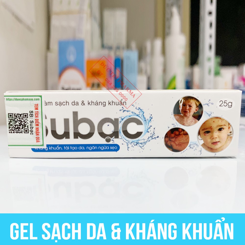 Su bạc Gel làm sạch và sát khuẩn da
