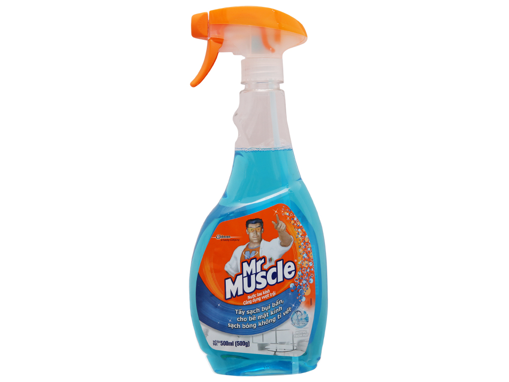 Nước lau kính Mr Muscle chai 500ml