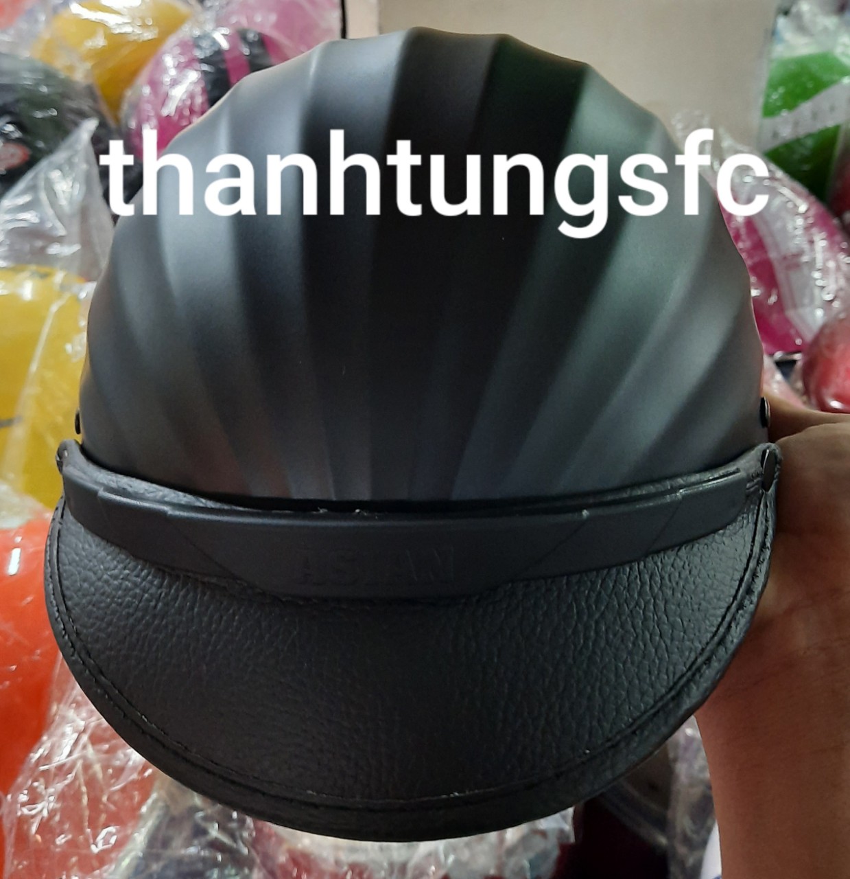 Nón bảo hiểm thời trang võ sò asian cao cấp siêu xinh