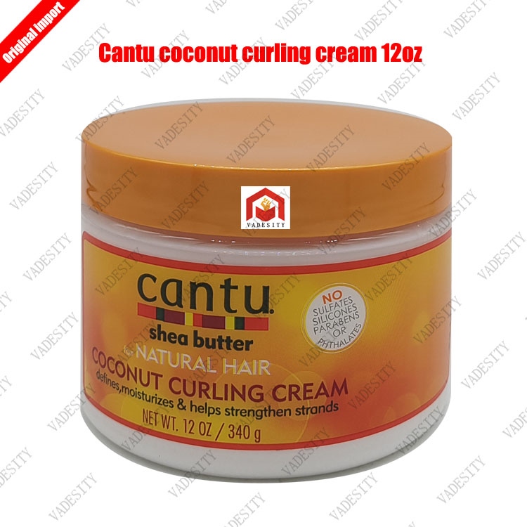 Cantu Shea Butter Coconut Curling Cream Shea Butter Coconut milk