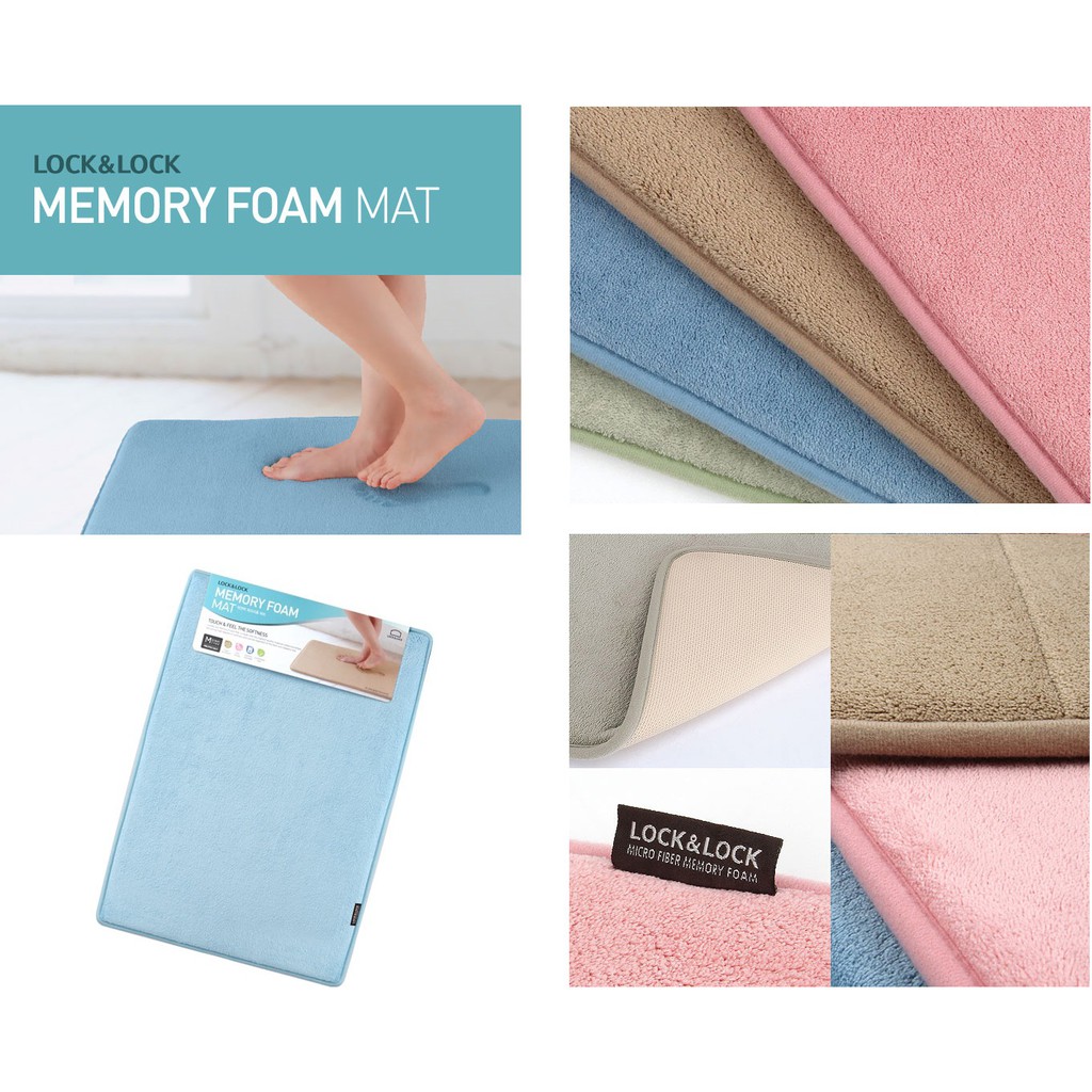 Thảm Chùi Chân Lock&Lock Memory Foam Basic