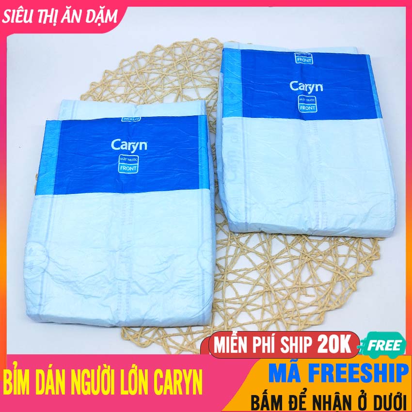 [2 MIẾNG] Bỉm Sơ Sinh Caryn Cho Mẹ Sau Sinh, Người Già, Lõi Bông Siêu Thấm Hút, Vách Chống Trào Siêu Mềm, Chống Tràn - Bỉm Dán Sơ Sinh, Miếng Lót Sơ Sinh, Bỉm Caryn, Quần Đóng Bỉm - 2 Miếng Bỉm Caryn - 8934755040153x2