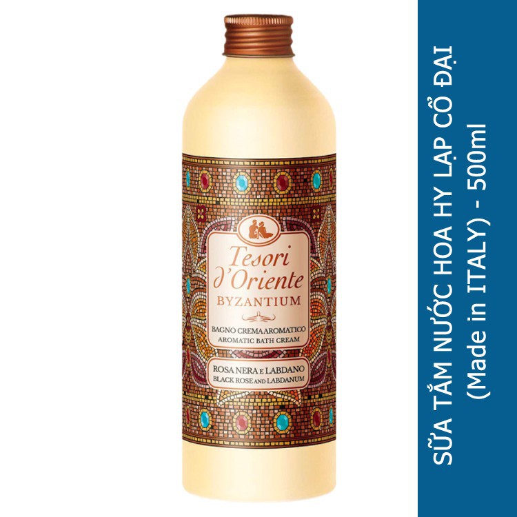 Sữa tắm tesori d’oriente hương nước hoa hy lạp cổ đại 500ml - italy