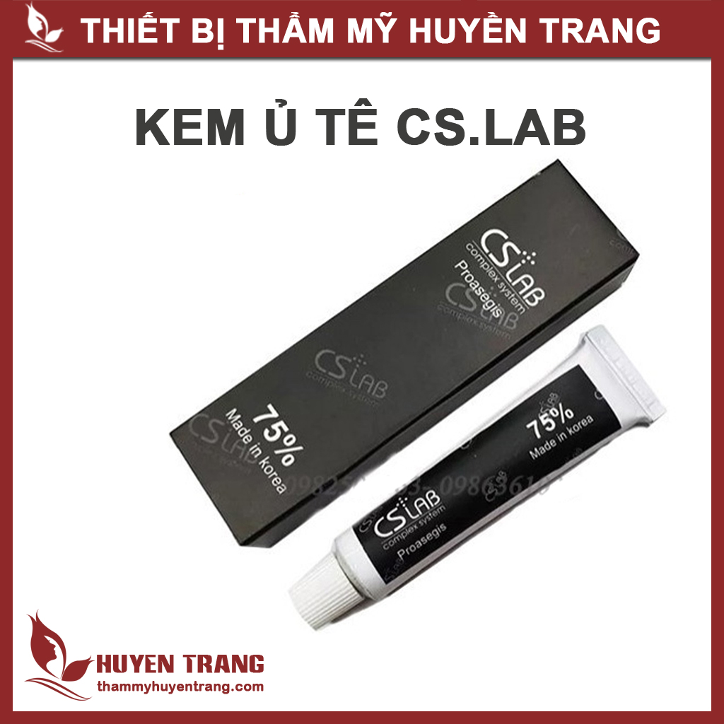 Kem ủ tê cslab 75% hàn quốc - thẩm mỹ huyền trang nanocee