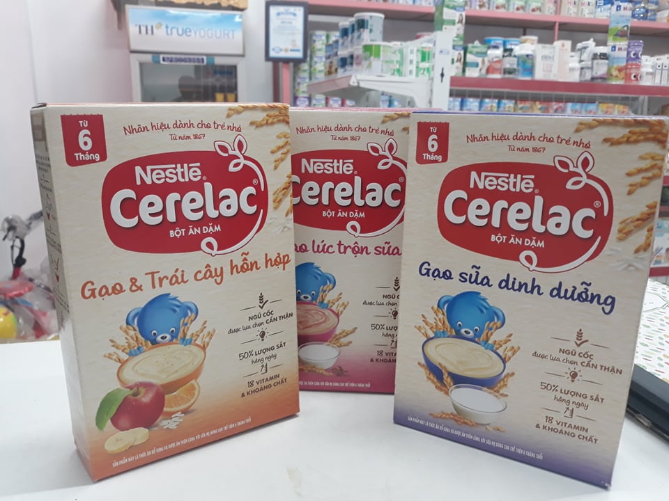Bột ăn Dặm Cerelac đủ vị ngọt, hộp 200g
