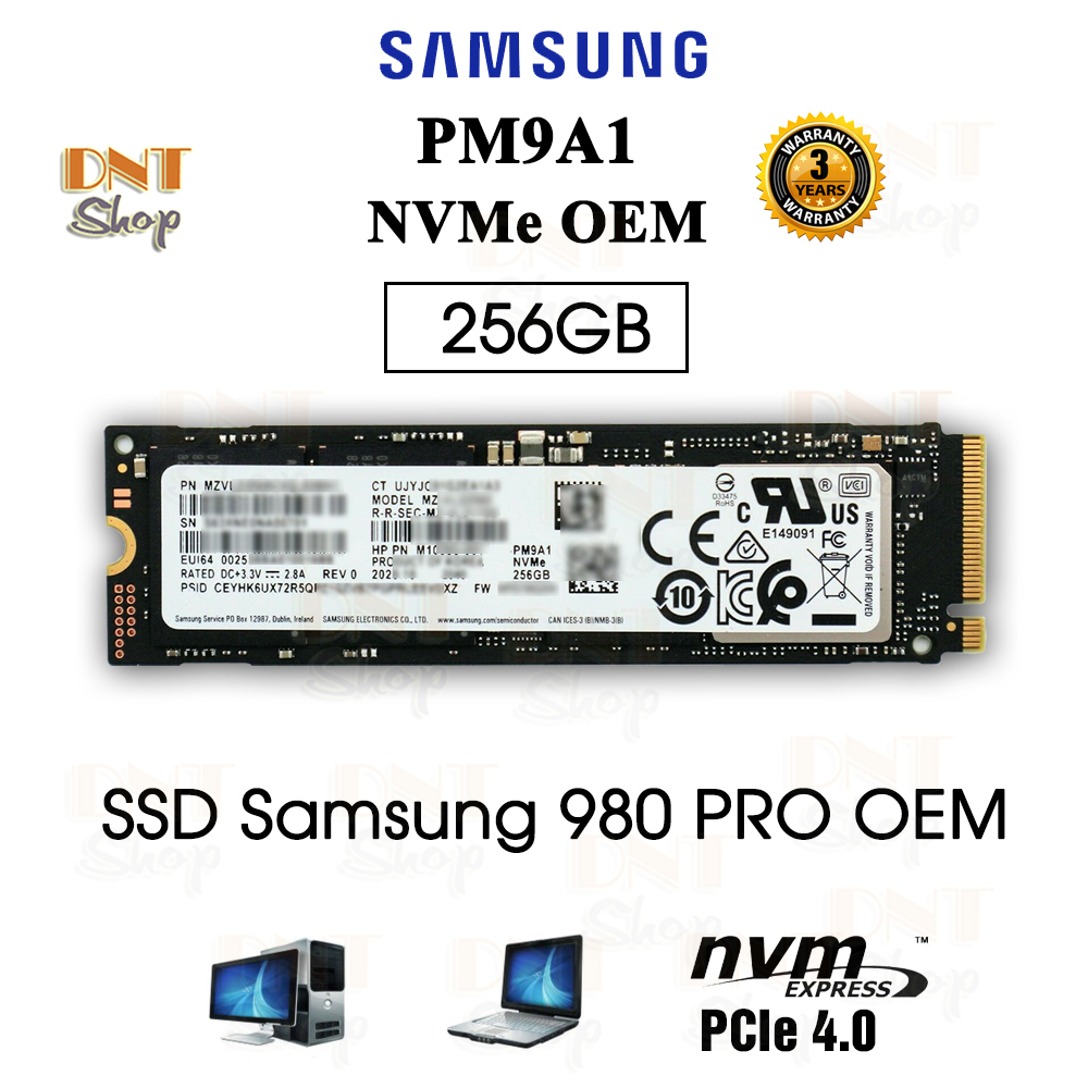 Ổ cứng SSD Samsung NVMe PM9A1 512GB M.2 PCIe Gen4 x4 - OEM 980 PRO  (MZ-VL25120) | Lazada.vn