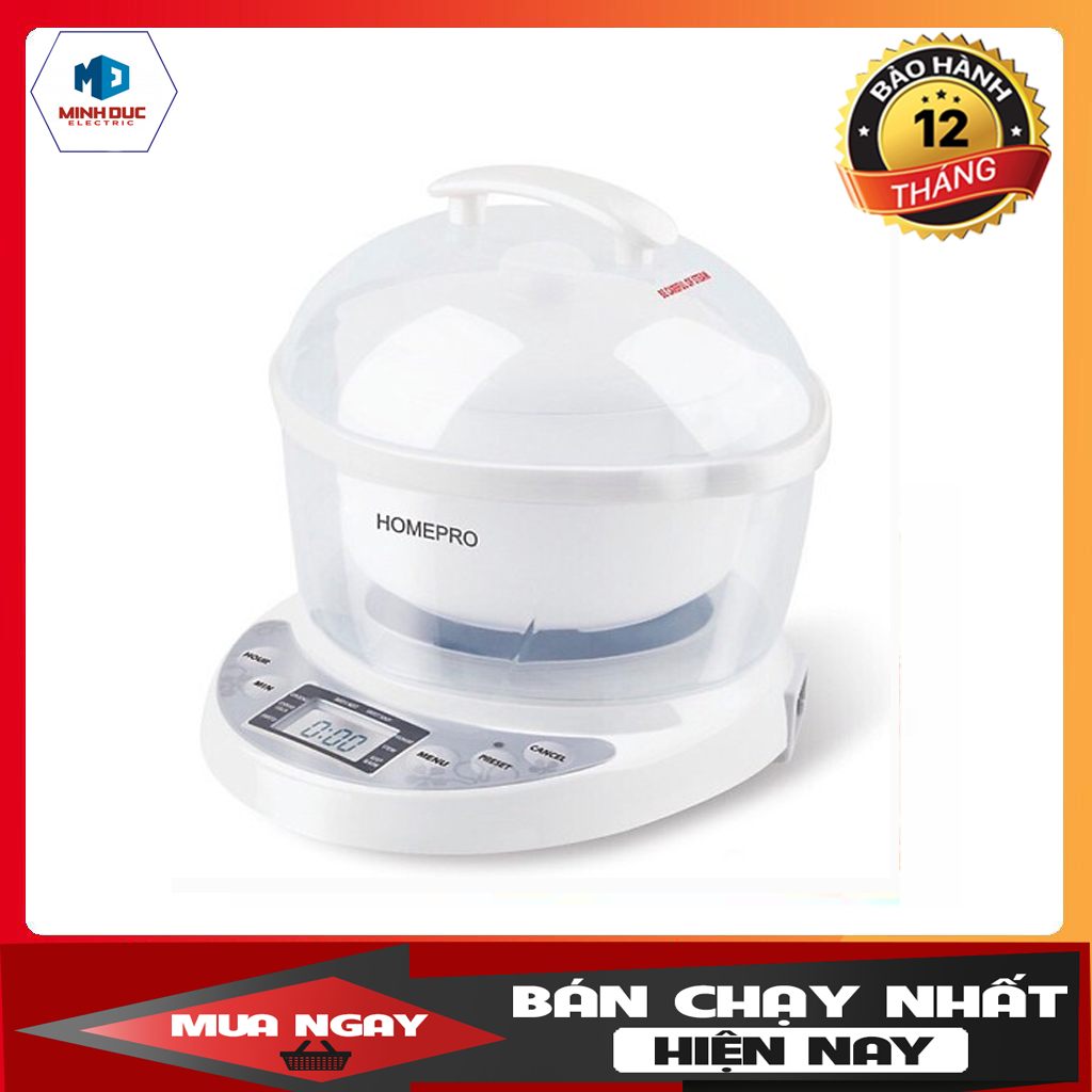 Nồi chưng yến homepro cao cấp 700ml hp - 7m bảo hành 12 tháng