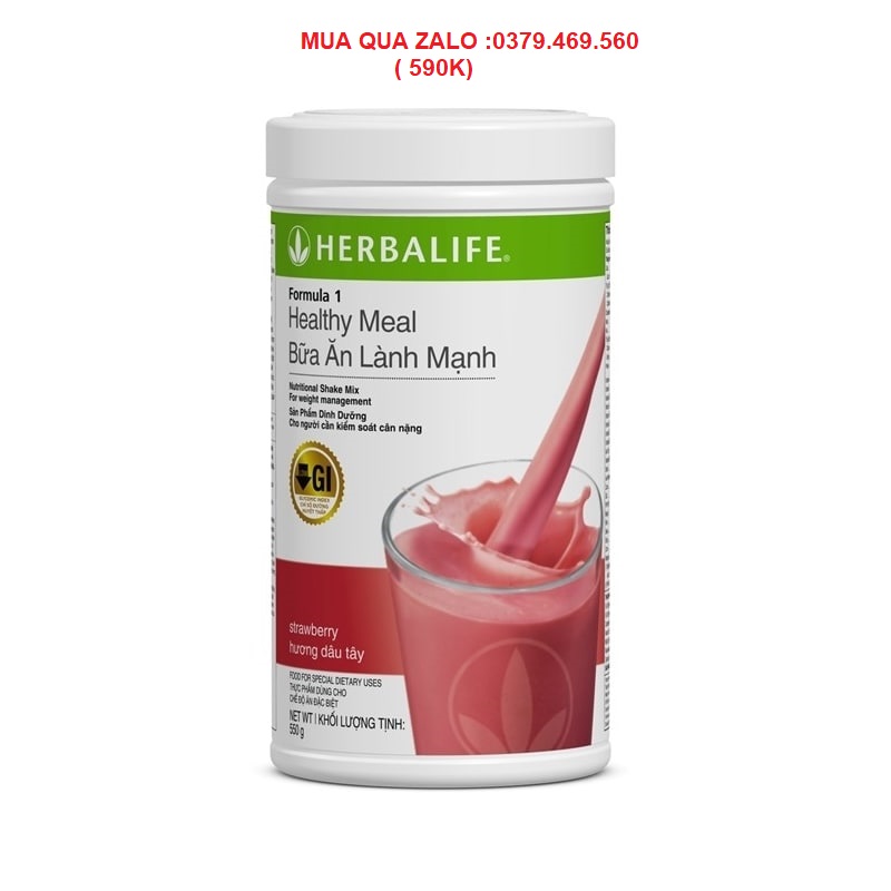 Bữa ăn lành mạnh vị dâu tây