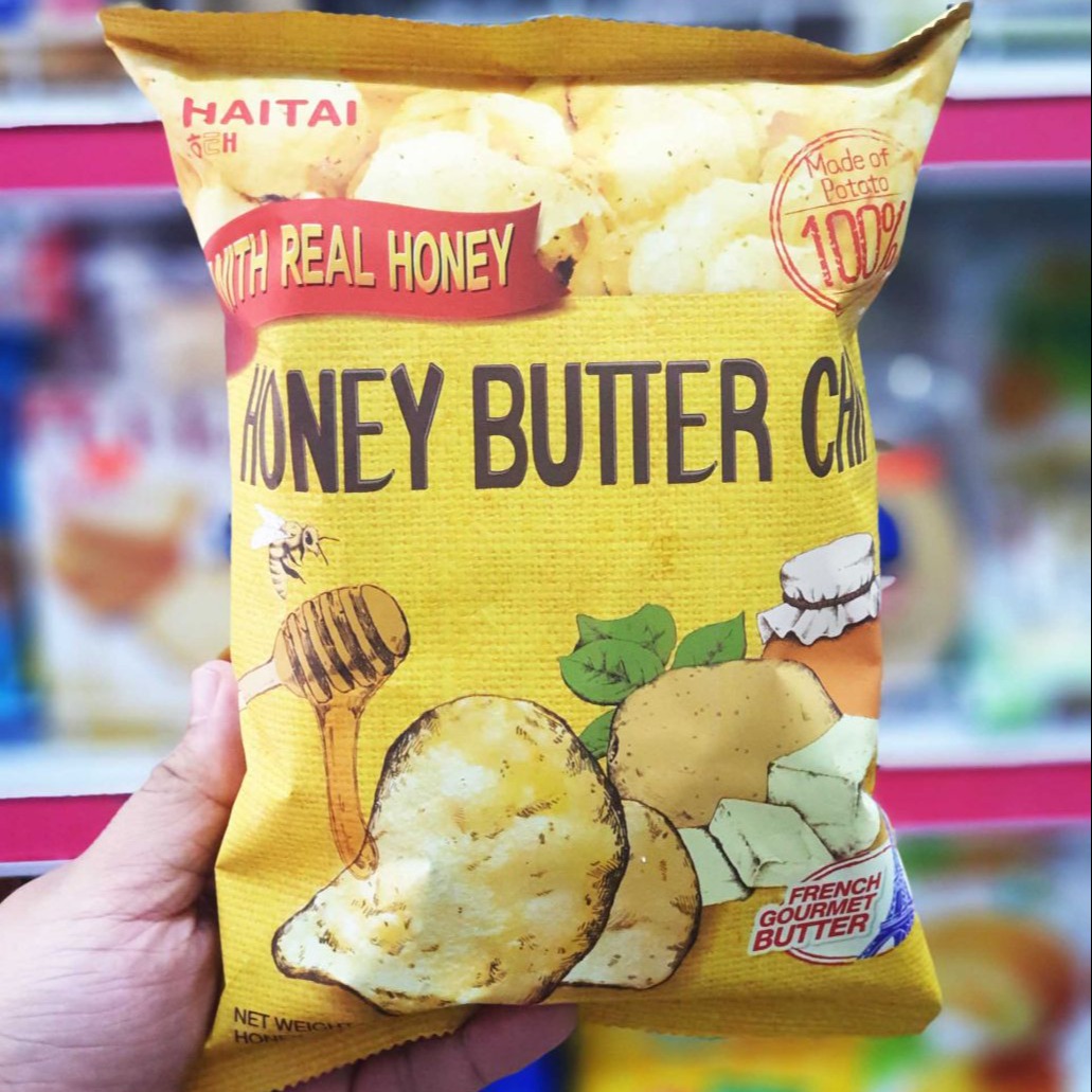 Combo 2 bịch Snack Khoai Tây Mật Ong Calbee 60gr Hàn Quốc - Date T3/2023